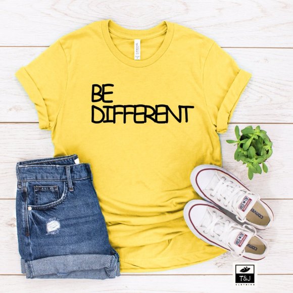 Be Different Tshirt - Picture 4 of 5